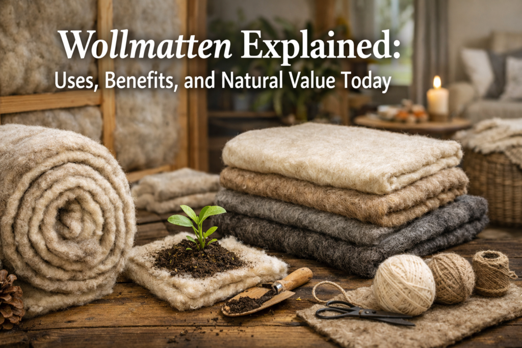 Wollmatten Explained: Uses, Benefits, and Natural Value Today