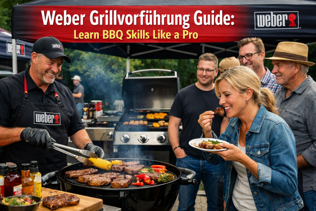 Weber Grillvorführung